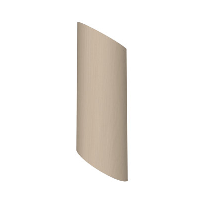 Manufactured Wood LED Flush Mounted Sconce
