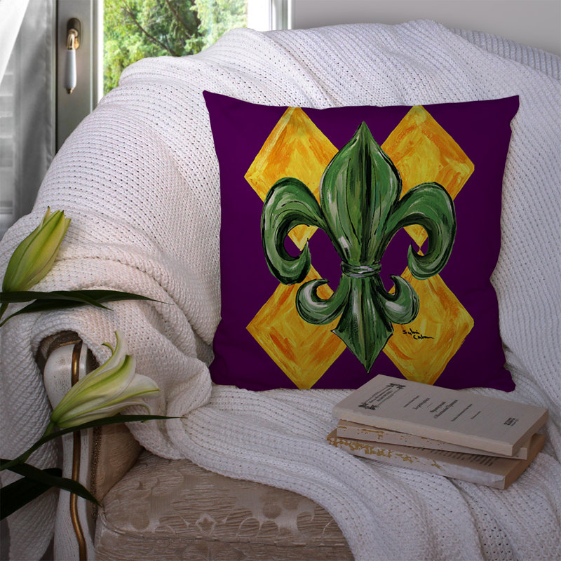  Coussin Mardi Gras