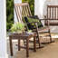 Indoor/Outdoor Slatted Wood Rocker-1200697105