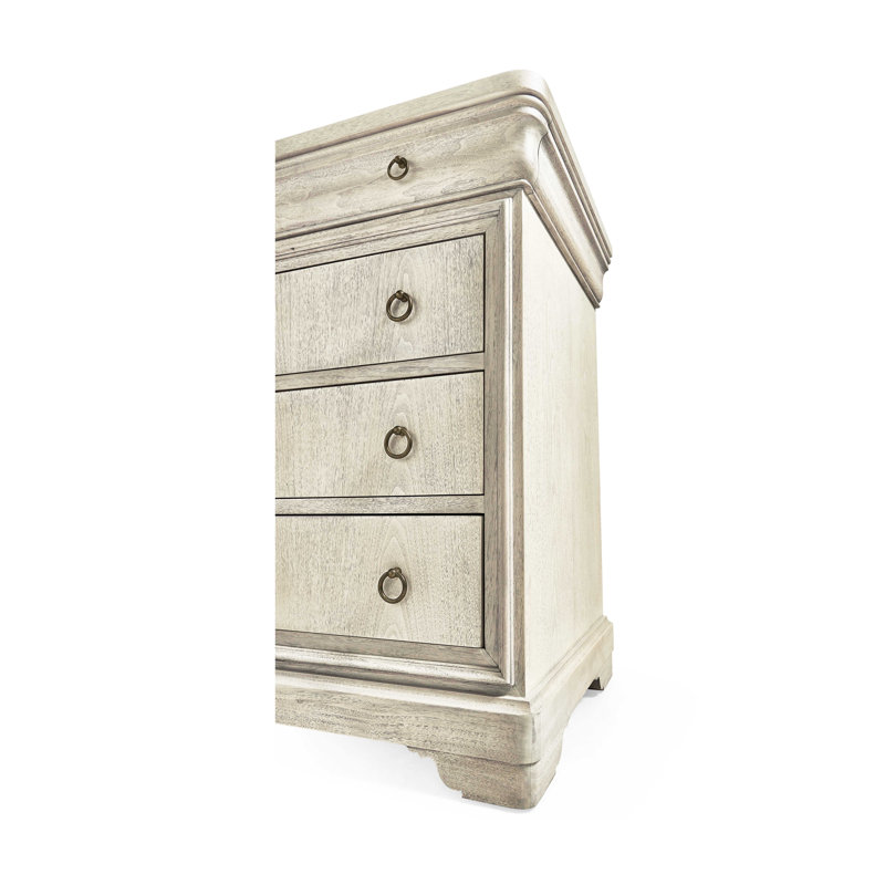 Entropy Louis Phillipe 4 - Drawer Solid Wood Dresser