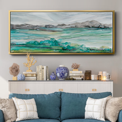 «Pastoral Abstract», toile encadrée