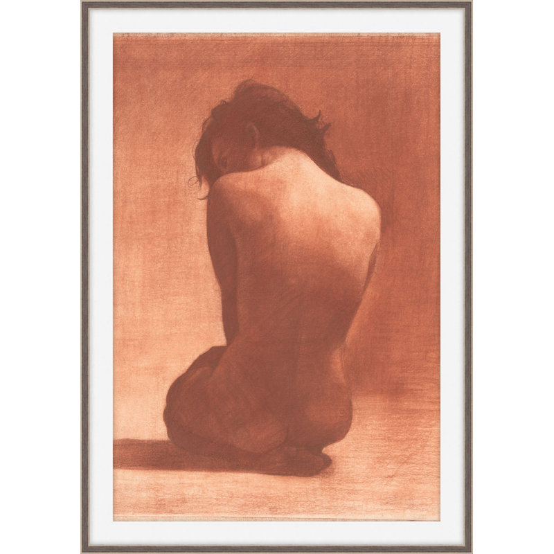 La Femme Rouge 1 Print, 41.25" H x 30.25" W