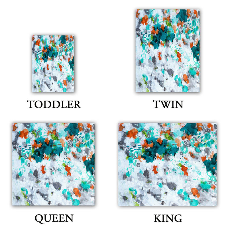 DiaNoche Queen Duvet Cover Sets Microfiber by Sue Allemand - Today is the Day, Twin Duvet Cover + 1 Standard Sham