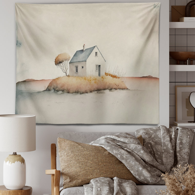 Polyester Tapestry, 50" H x 60" W