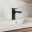 Basin Mixer Tap with Pop-Up Waste, Matte Black