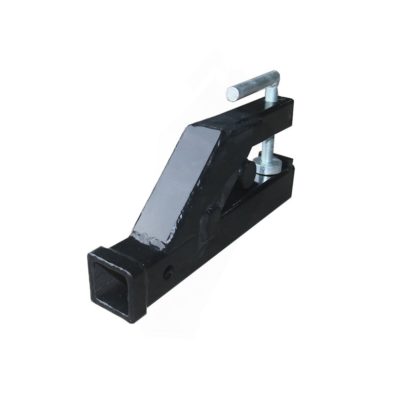 Clamp-On Bucket Hitch Receiver Attachments