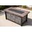 48" Fire Table With Fiberglass Wooden Tabletop