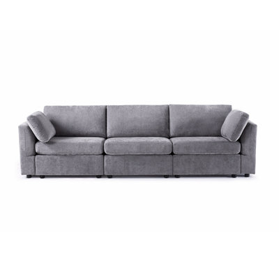 Jaselin 112.99'' Chenille Rolled Arms Sofa -  Latitude RunÂ®, 8775C67CFAD4440A85A0797232EFB79E