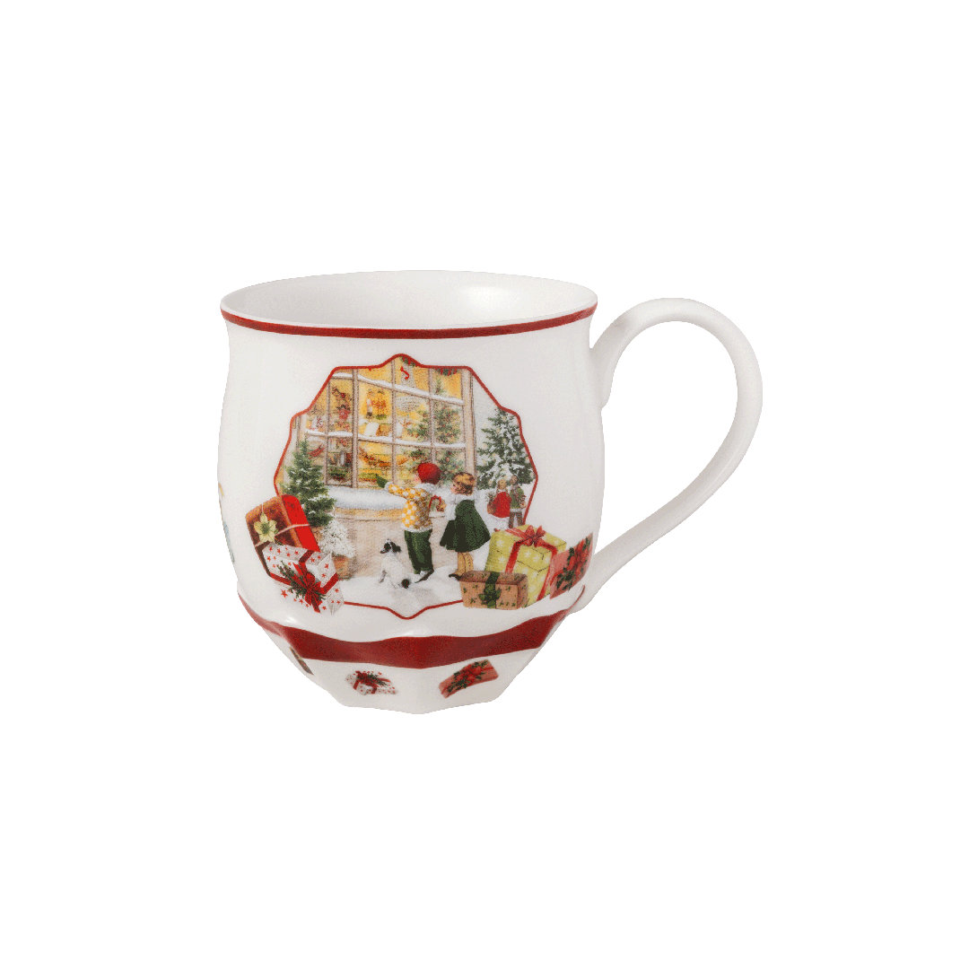 Villeroy & Boch - Toy's Fantasy Christmas Coffee Mug, Winter Mug Hot Drink Cup, Porcelain Villeroy & Boch