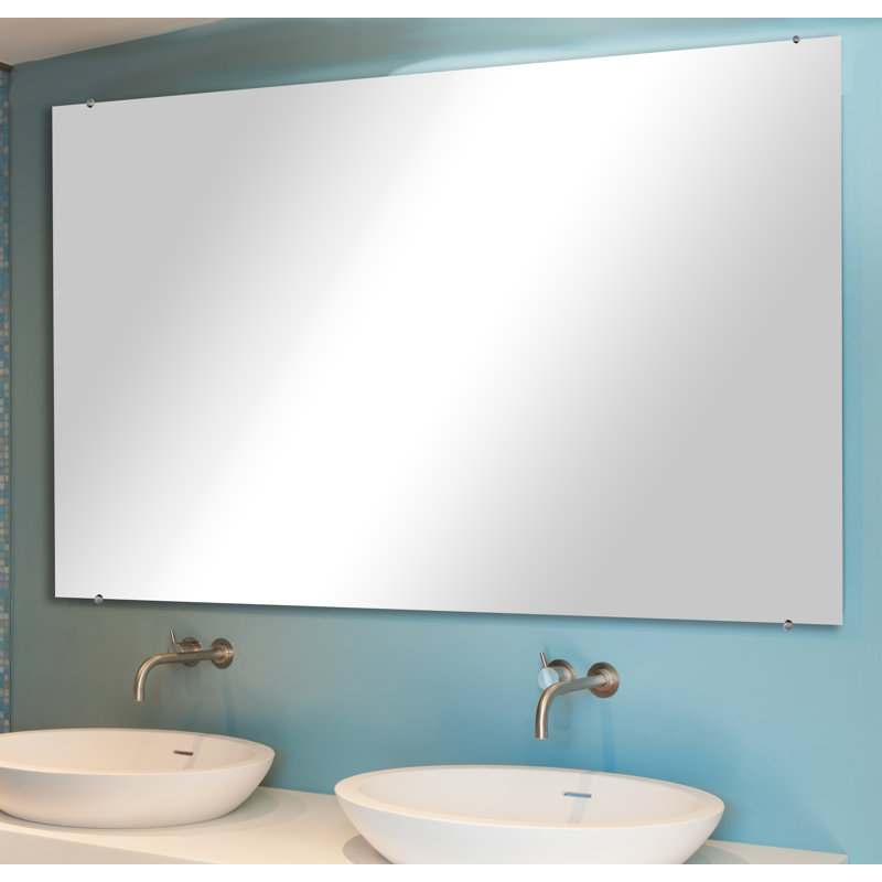 Cheston Flat Wall Mirror, 30.5" x 46"