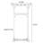 Solid Wood Coat Rack with Shoe Shelf Compact