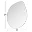 Miroir d'appoint sans cadre Burdette