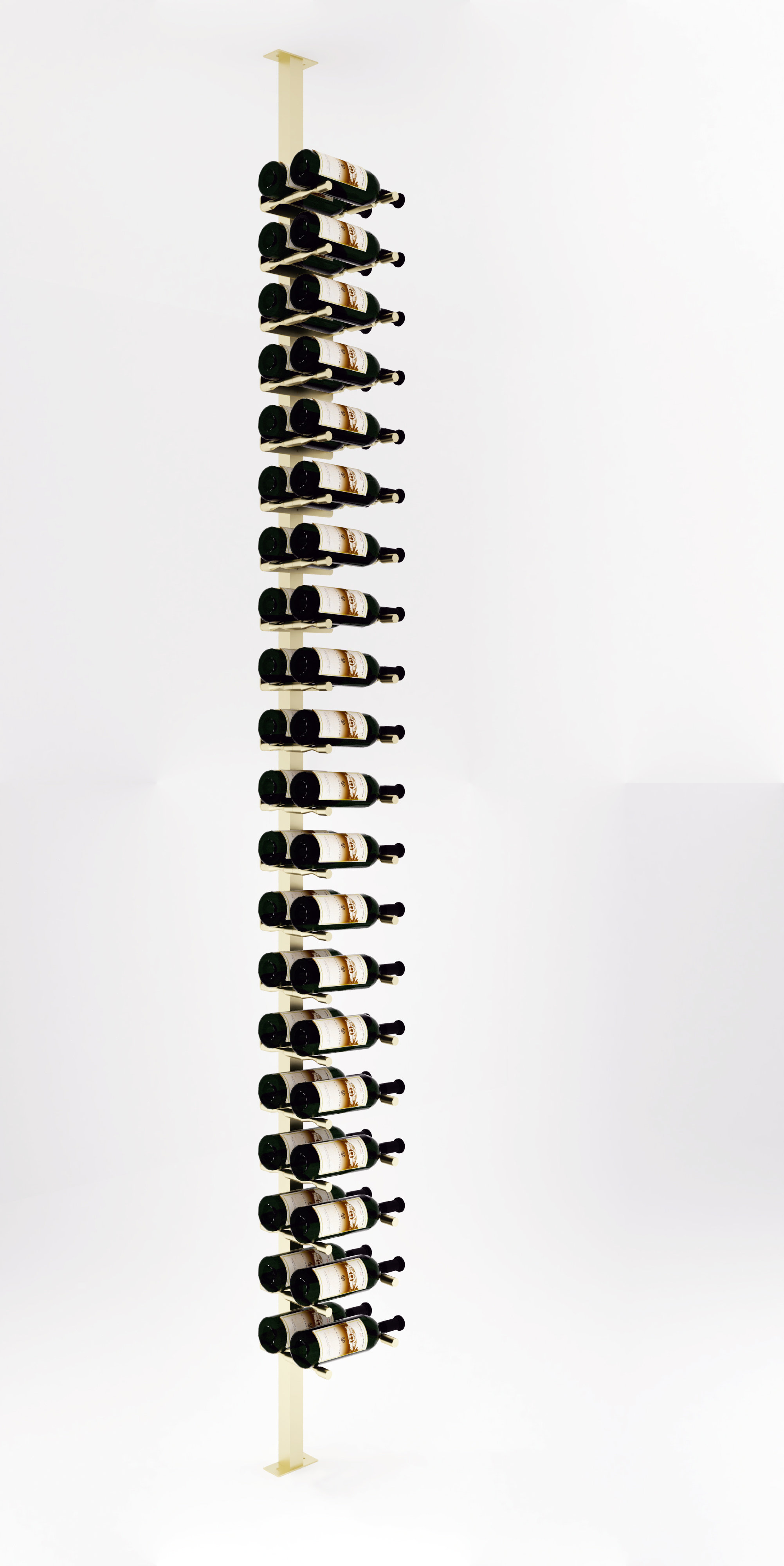 Prep & Savour 40 Bottle Wall Mounted Wine Bottle Rack - Wayfair Canada