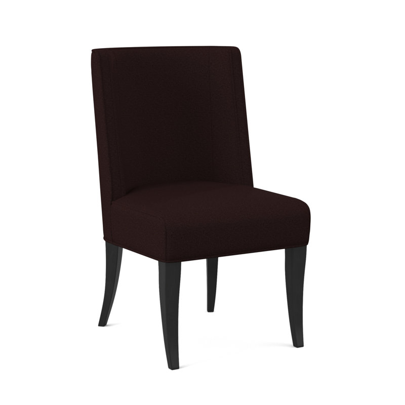 Bandeau Dining Chair, Espresso, Filigree Ivory 100% Polyester