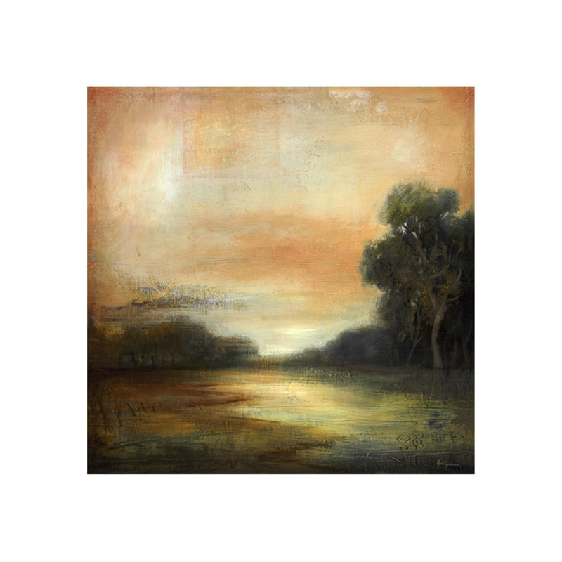 Untitled Painting by Chelsea Art Studio, Glass Coat, 54" H x 54" W x 1.5" D