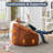 Modern Oversized Curduroy Bean Bag Chair whit Swivel-400722318