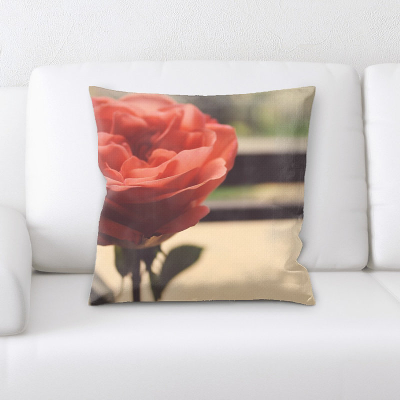 Coussin rose
