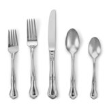 Valcourt 5 Piece 18/10 Stainless Steel Flatware Set, Service for 1