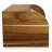 Bread Storage Box in Acacia Wood with Clear Rolltop Lid