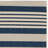 Arneshia Striped Navy/Beige Indoor / Outdoor Area Indoor/Outdoor Area Rug-1011391257