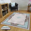 Tapis tissé élégant, 4 x 6 pieds, 100% polyester | Antibactérien, impression numérique 3D, dessous en feutre de PVC antidérapant | Lavable à la machine, d'une hauteur de poils de 0,4 po, parfait pour le décor du salon et de la chambre à coucher-924687266