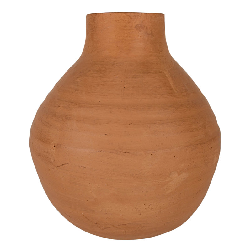 Vase en terre cuite naturelle Orren Ellis