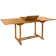 Extendable Rectangular Teak Outdoor Folding Bar Table