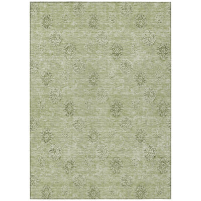 Leis Floral Indoor Rug
