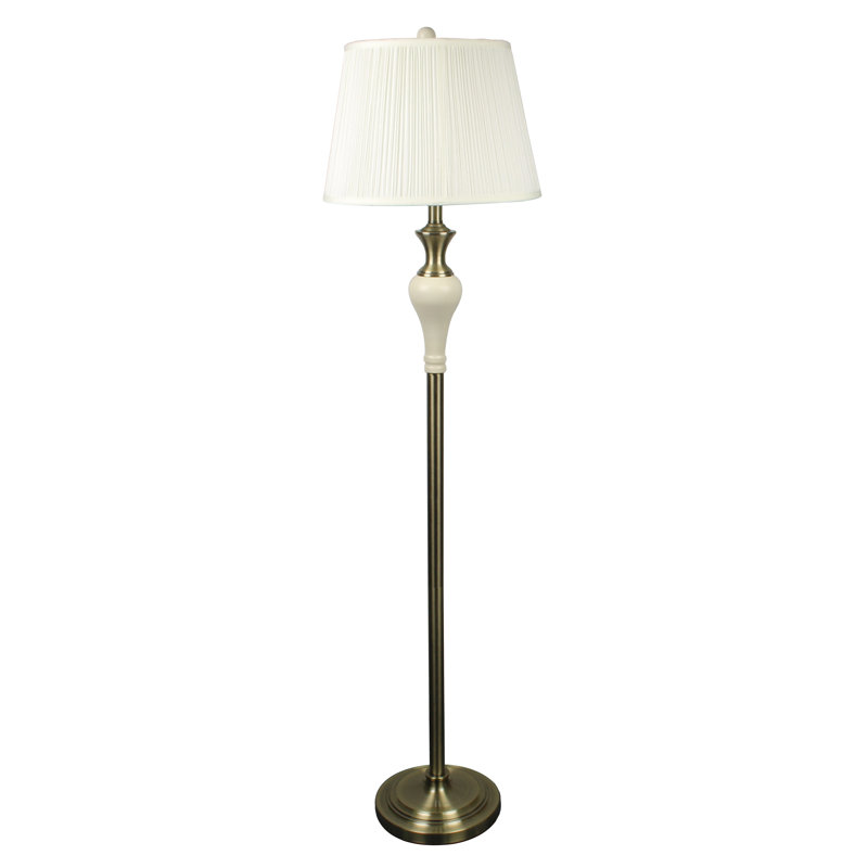 Lampe sur pied 60 po Anselm, Crème, Ivoire