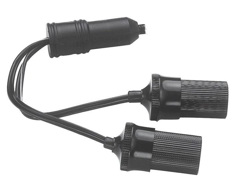 12 Volt Twin Plug-In Cigarette Lighter Sockets