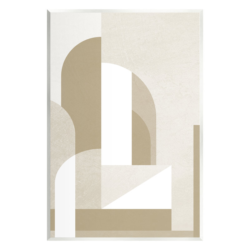 «Neutral Arches Architecture» par Lil 'Rue, H 15 po x l 10 po x P 0,5 po