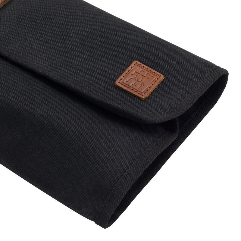 ZWILLING BBQ ChefS Tool Black Waxed Canvas Storage Wrap