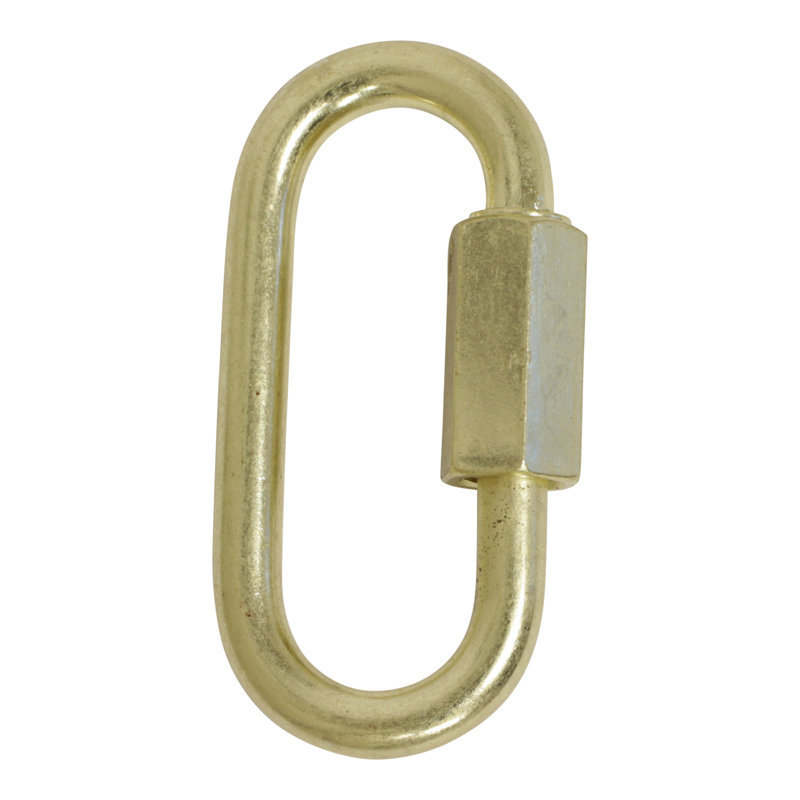 Verrouillage à vis fileté (2 pièces), Jaune, H 1,93 po x l 0,91 po x P 0,2 po