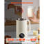 Machine à lait 8 en 1, machine à lait de soja 41 oz avec 10 pales, pour avoine maison, noix, soja, jus, lait frappé, céréales de riz, boissons à base de plantes avec auto-nettoyage, eau bouillante, délai de 12 heures