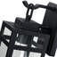 Schlesinger Matte Black Outdoor Wall Lantern-513794452