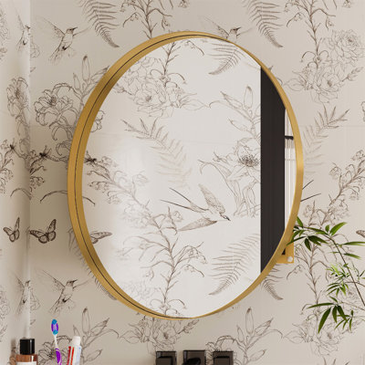 Élégante armoire à pharmacie murale avec miroir et tablettes réglables, idéale pour le rangement et l'organisation de la salle de bain.
