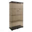 Armoire vitrée à deux portes avec 4 tablettes-1674820604