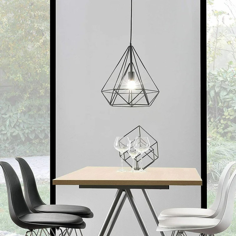 Bussard 1-Light Single Geometric Pendant