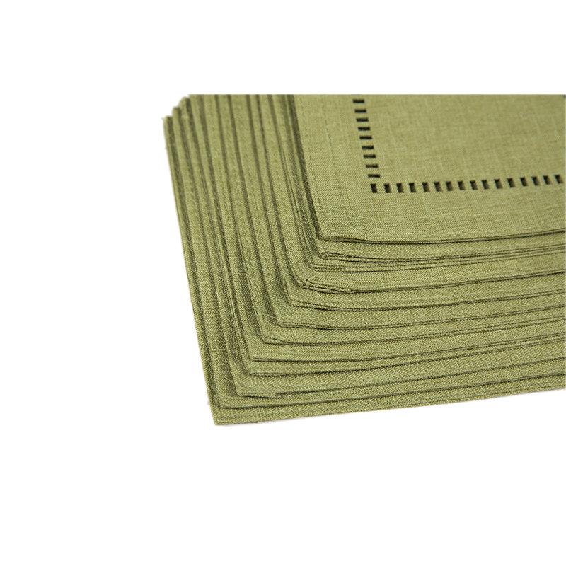 Melrose Square Coasters, Spring Green
