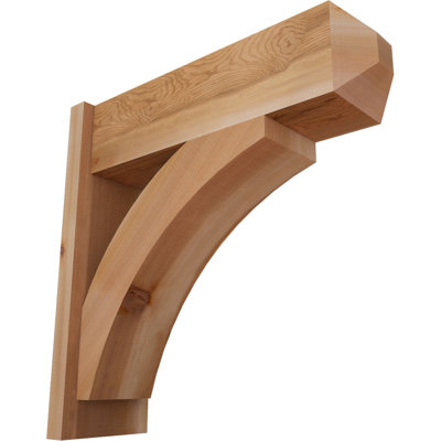 Persienne en bois rustique Thorton Craftsman