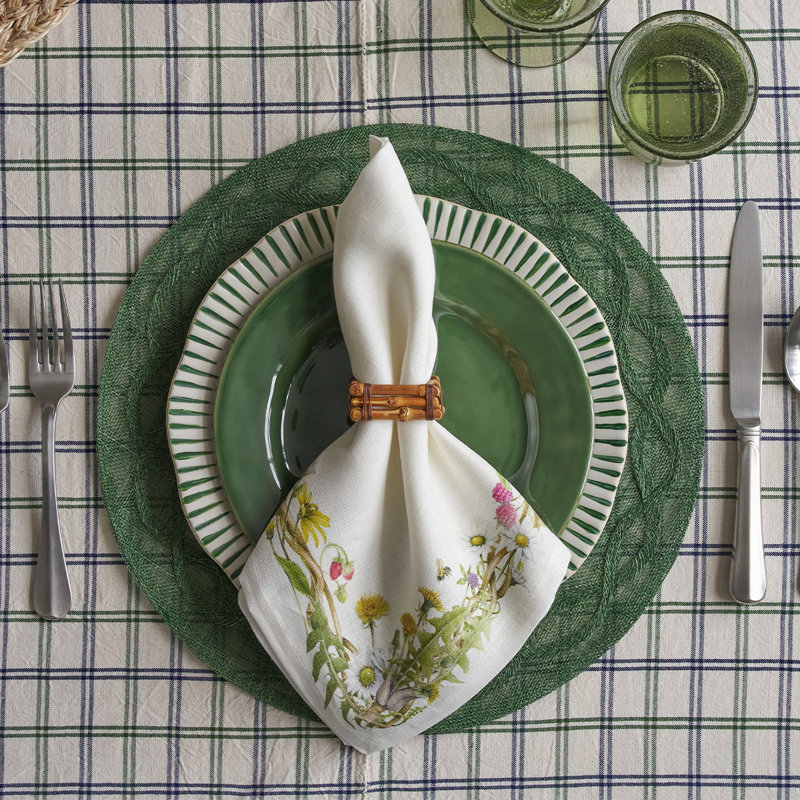 Tuileries Garden Placemat, Basil