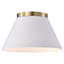 Plafonnier encastré 13,75 po 2 lumières Gareth-58923202-58923201
