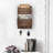 Mail Organizer With 4 Hooks, Wall Mount, Cedar Wood Key Holder-99220201
