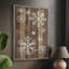 «Christmas Holiday Art», reproduction encadrée en bois massif-236318122