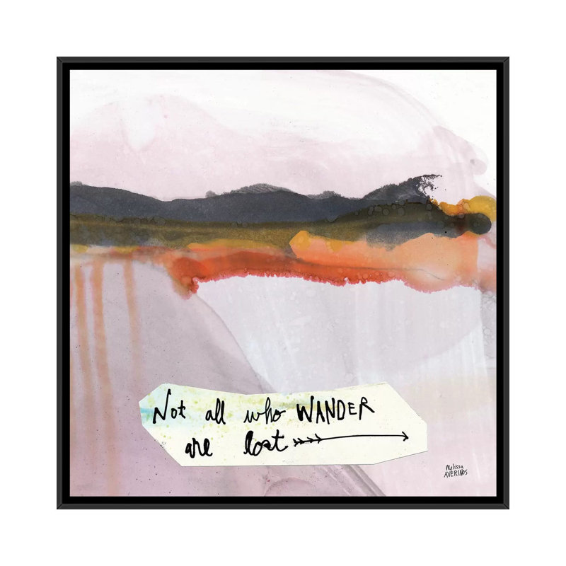 « explore ii », non disponible sur toile, H 18 po x l 18 po x P 1,5 po, Toile avec cadre noir, Pas de tapis
