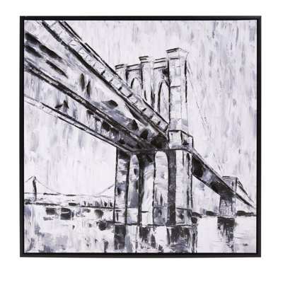 Peinture murale sur toile flottante Brooklyn Bridge