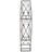 17'' W x 80'' D Iron Arbor-88932714