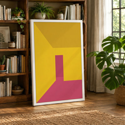 Chromatic Geometry Geometric - Wrapped Canvas
