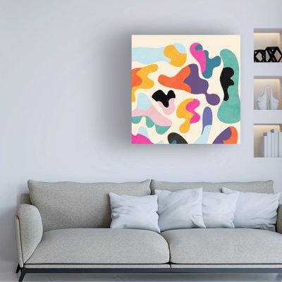 Impression sur toile, motif bolognais 3
