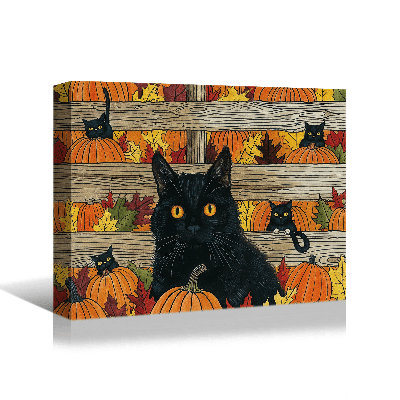 Art mural d'Halloween sur toile
